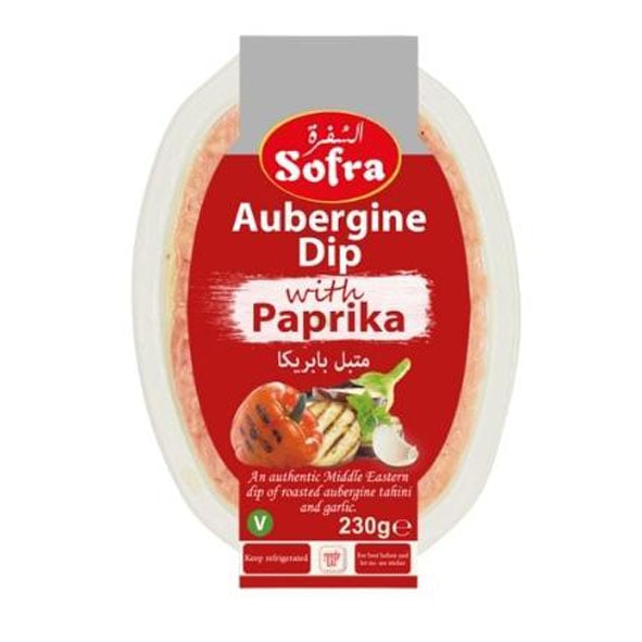 Sofra Aubergine Dip With Paprika