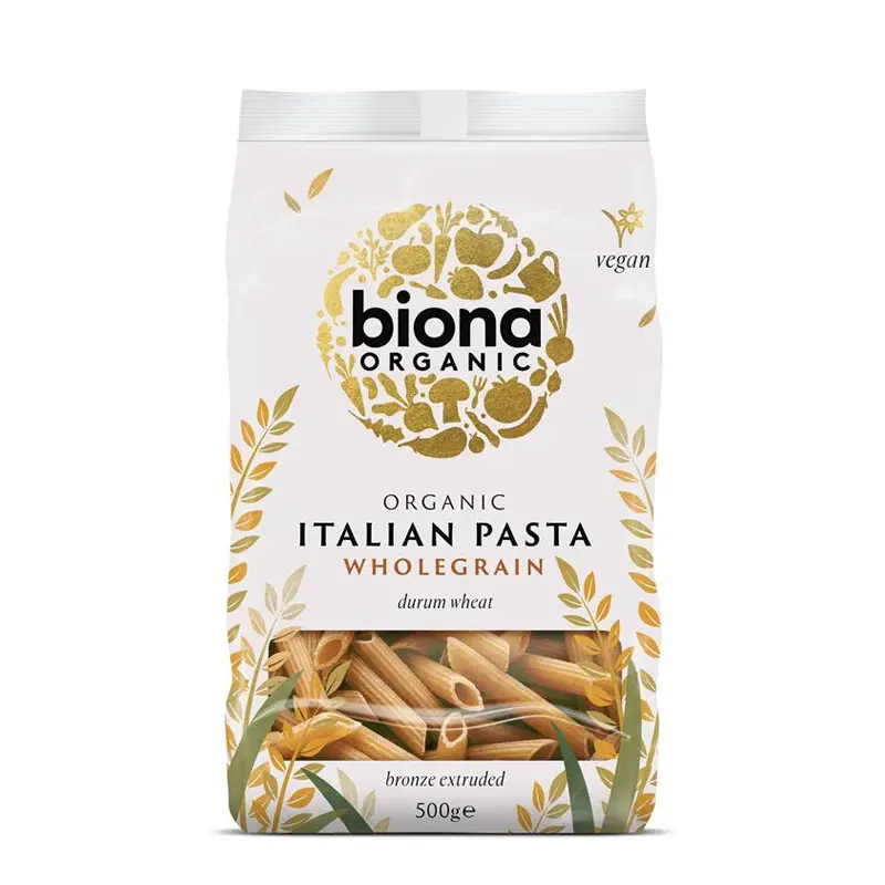 Biona Organic Italian Pasta Penne Wholewheat