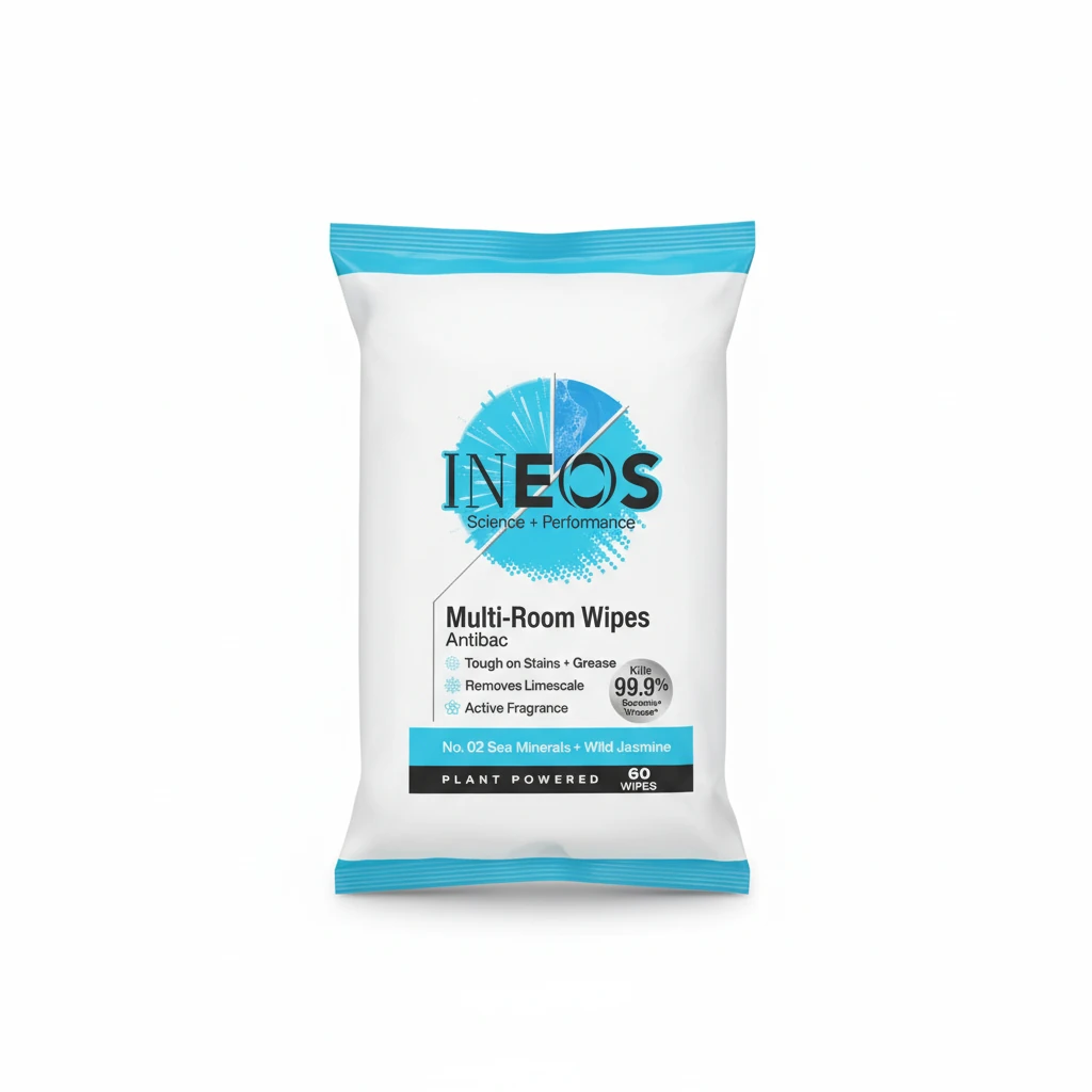 Ineos Multi-Room Antibac Wipes Sea Minerals Wild Jasmine