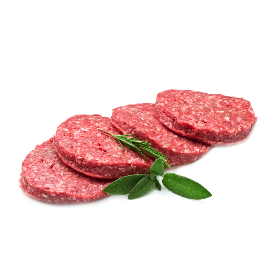 Fresh Halal Beef Large Burger | 4 Pcs