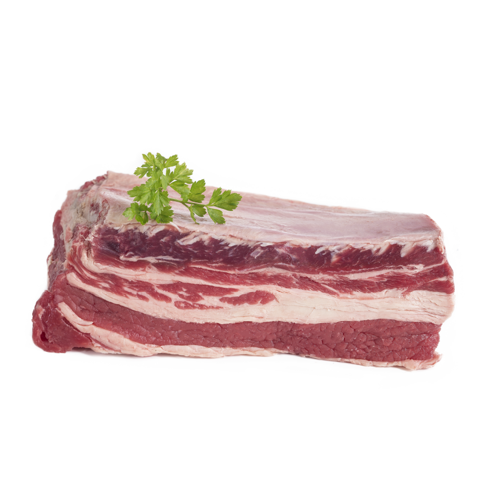 Fresh Halal Beef Brisket with Bones