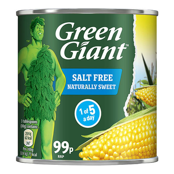 Green Giant Salt Free Sweet Corn