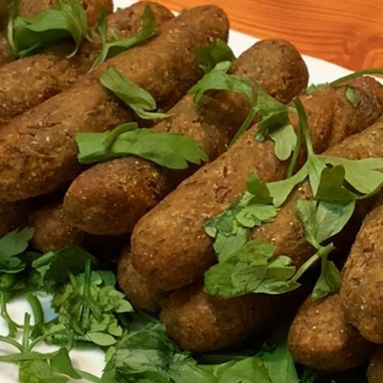Egyptian Rice Kofta Camel Meat Fried