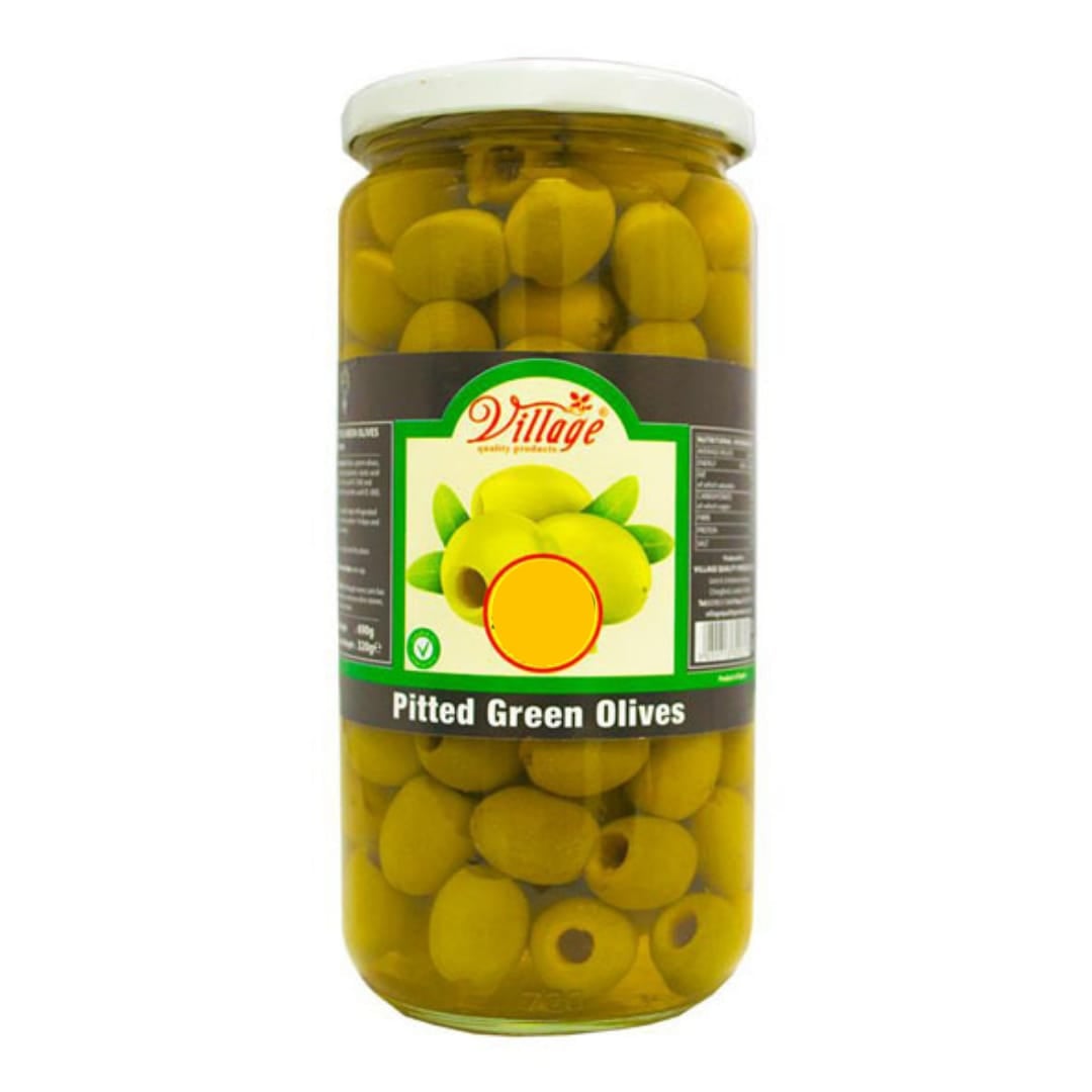 Village Pitted Green Olives