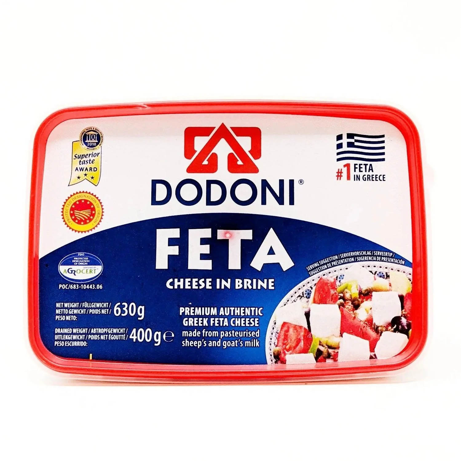 Dodoni Feta Cheese In Brine