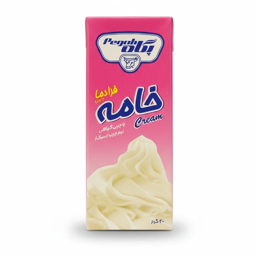 Pegah Semi Fat UHT Cream