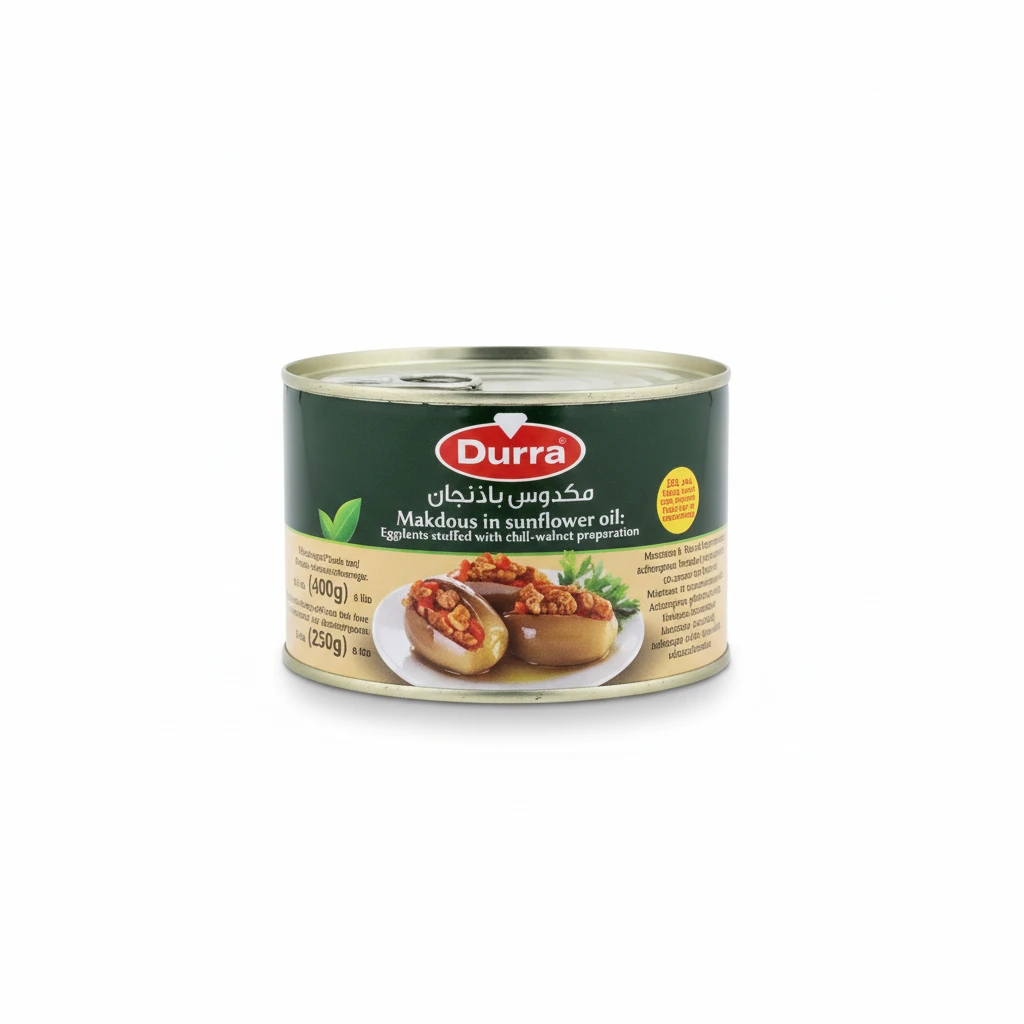 Durra Makdous in Sunflower Oil