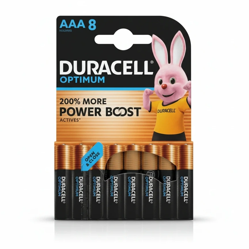 Duracell Optimum AAA Batteries Pack