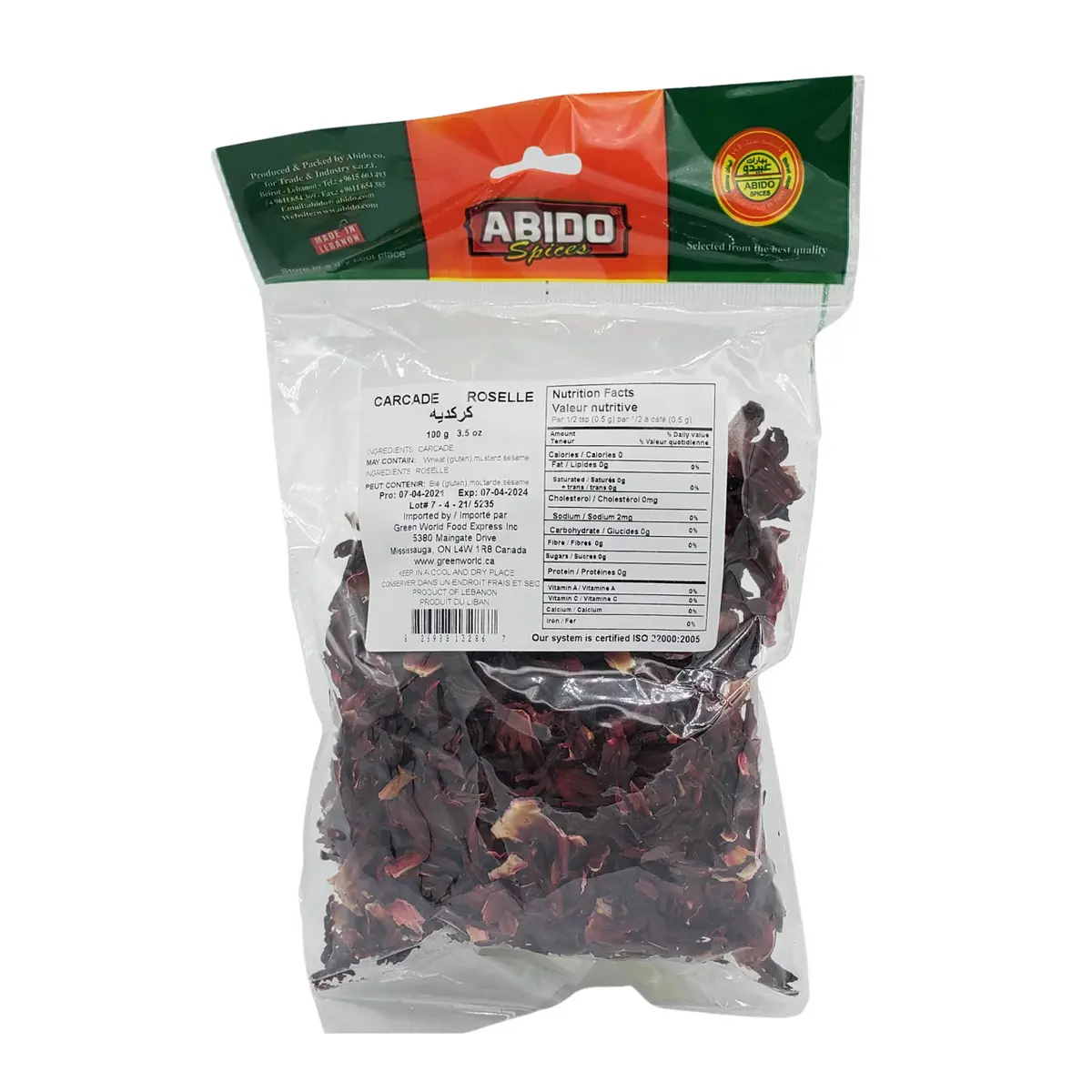 Abido Spices Carcade