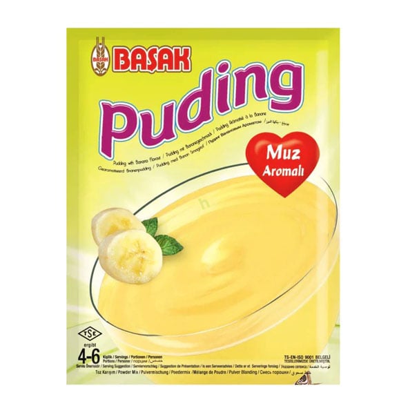 Basak Pudding With Banana Flavour