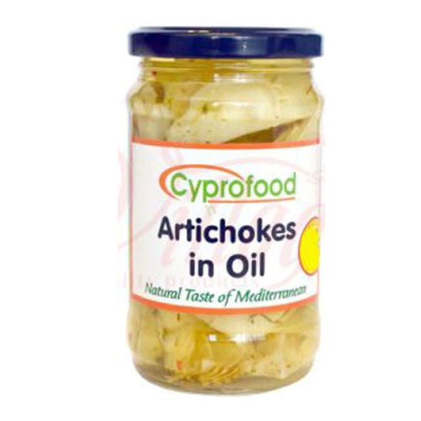 Cyprofood Grilled Artichokes In Oil