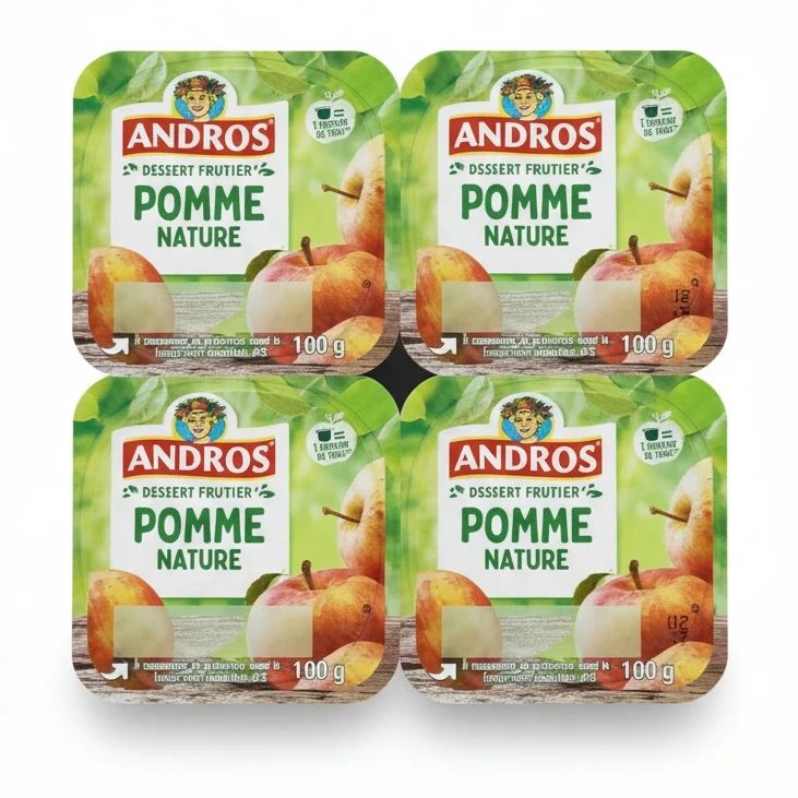 Andros Pomme Nature Apple Dessert