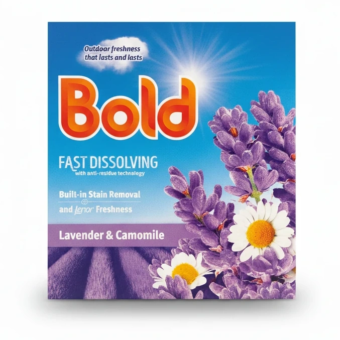 Bold Fast Dissolving Laundry Detergent Lavender & Camomile
