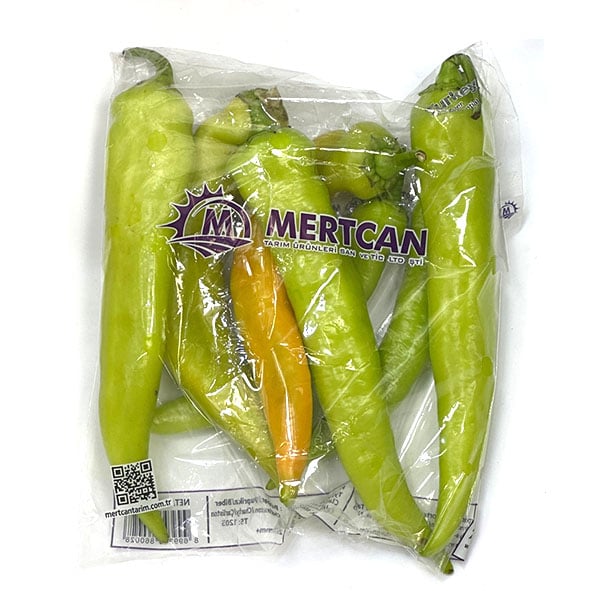Fresh Mertcan Turkish Long Green Peppers