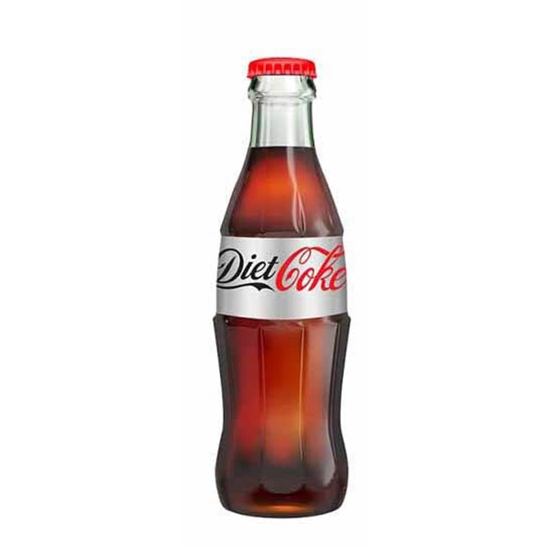 Coke Diet Glass Bottle