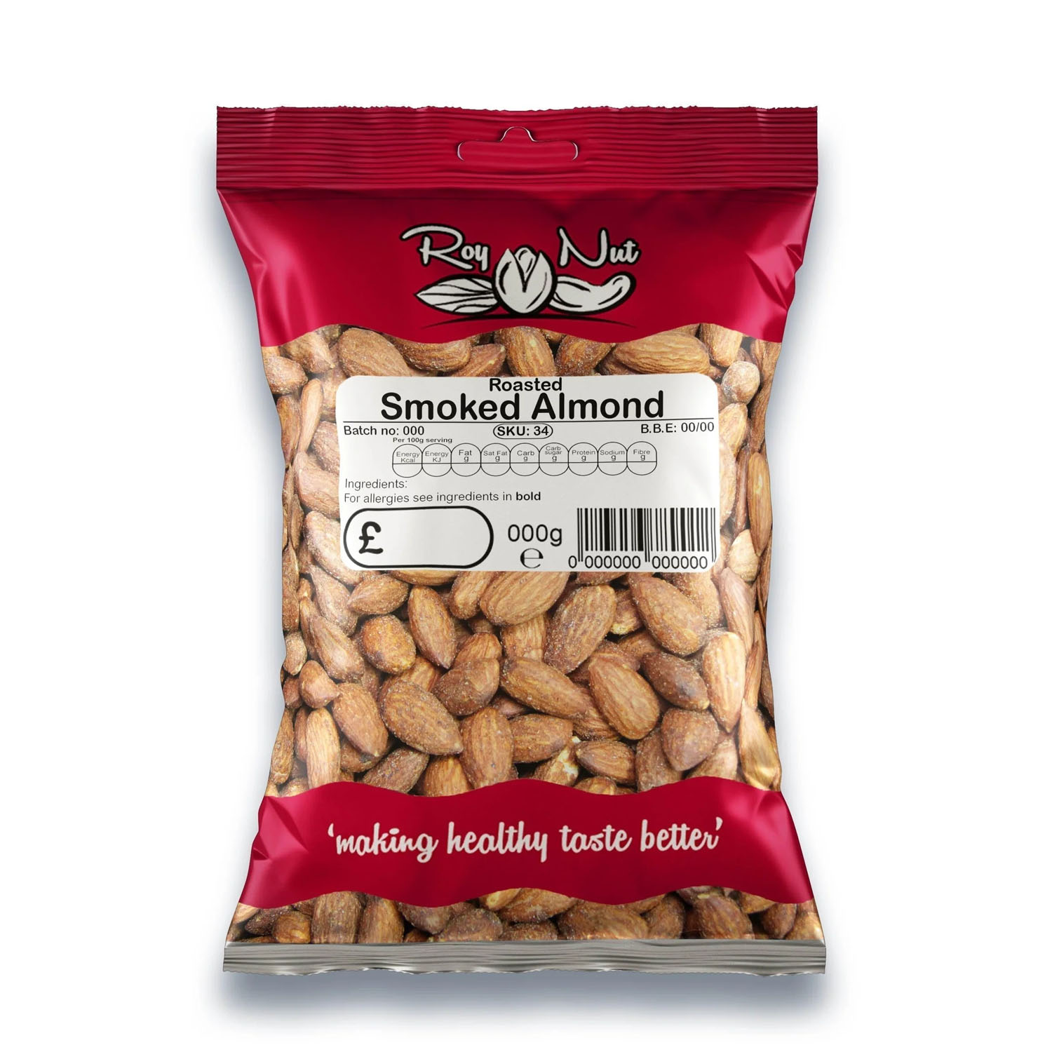 Roy Nut Smoked Almonds