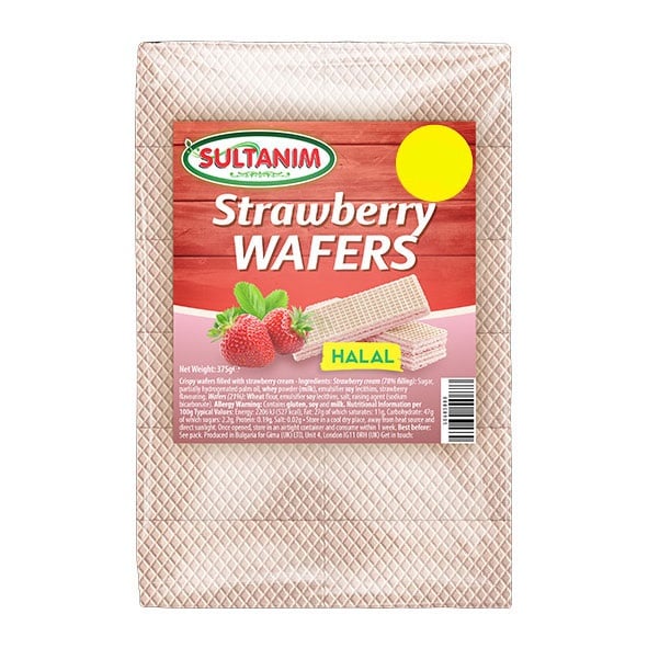 Sultanim Strawberry Wafers