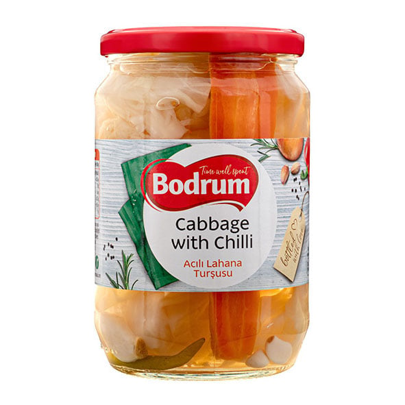 Bodrum Cabbage Pickle With Chilli