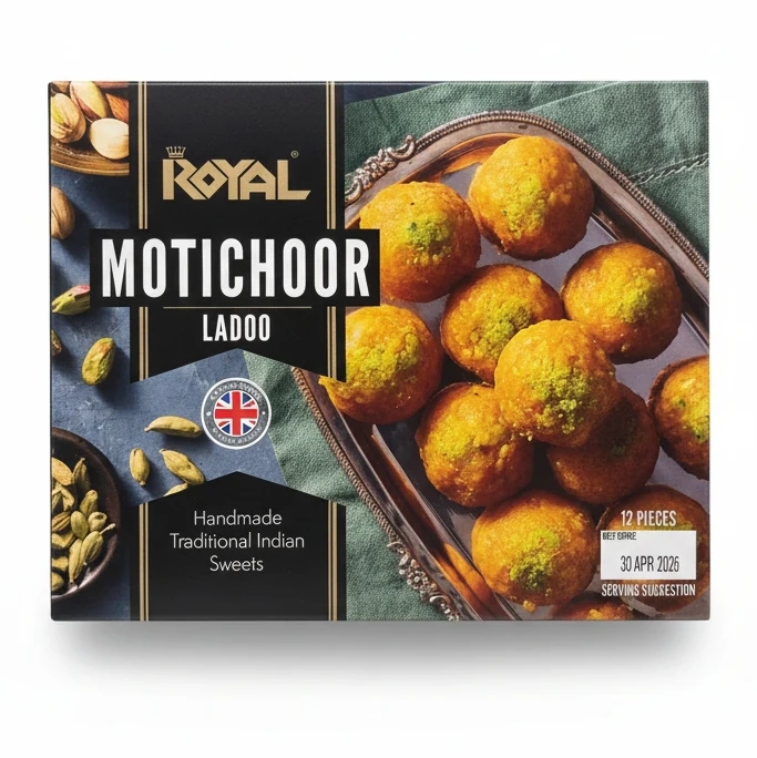 Royal Motichoor Ladoo Indian Sweets