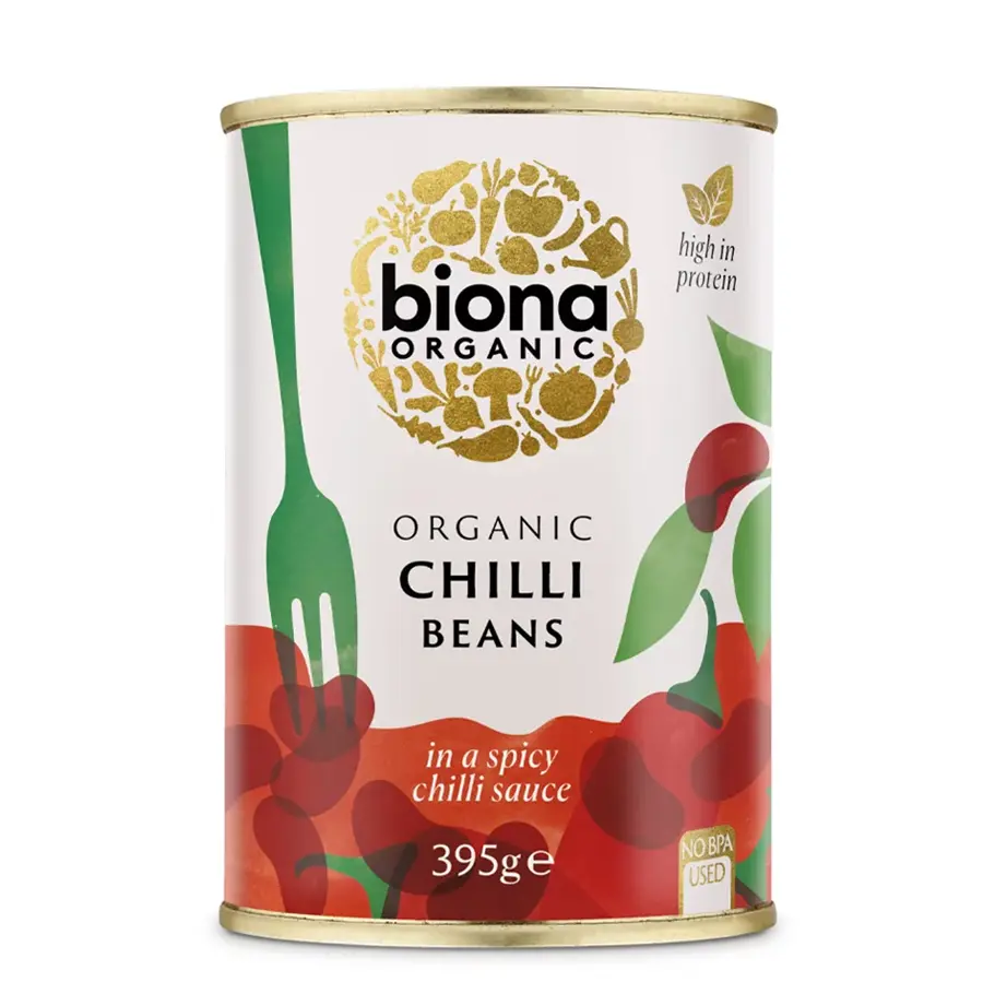 Biona Organic Chilli Beans Mild Chilli Sauce