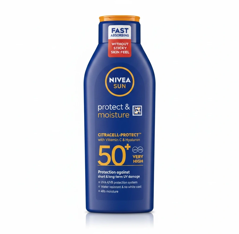 Nivea Sun Protect & Moisture SPF 50+ Sunscreen Lotion 400ml