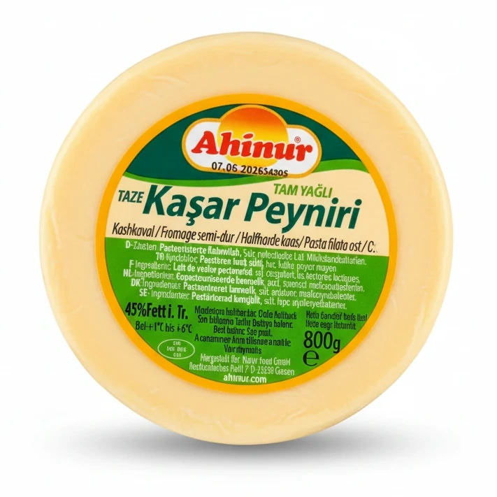 Ahinur Kashkaval Semi-Hard Cheese