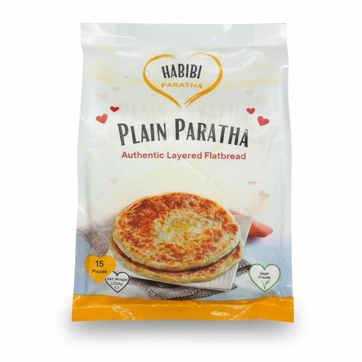 Habibi Plain Paratha Layered Flatbread