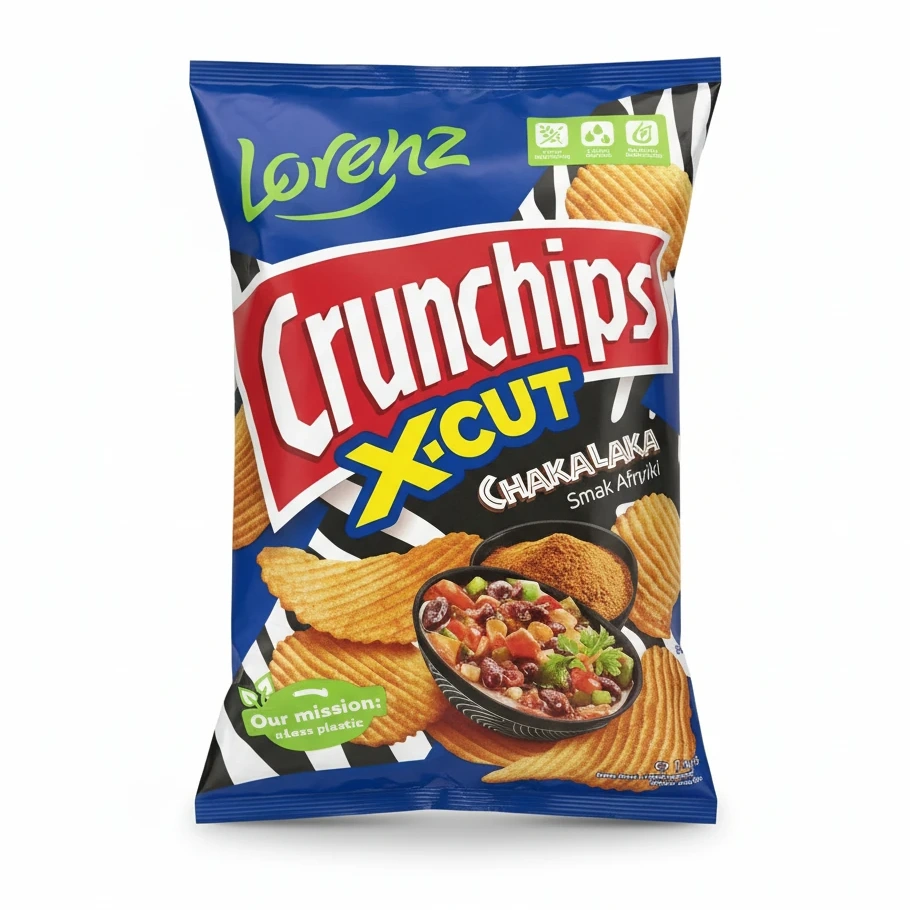 Lorenz Crunchips X-Cut Spicy Chakalaka
