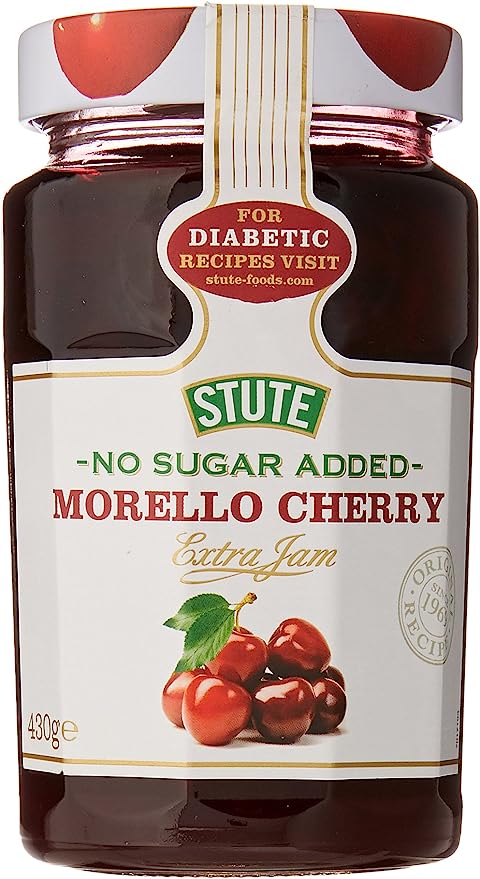 Stute Diabetic Morello Cherry Extra Jam
