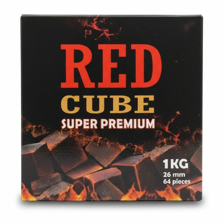 Red Cube Super Premium Charcoal Cubes