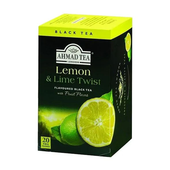 Ahmad Tea Fruit Flavor Black Tea Lemon & Lime
