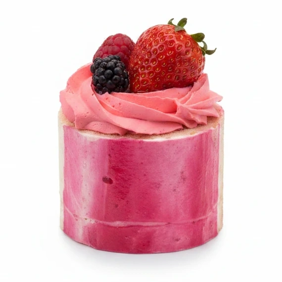 Fresh Mixed Berry Cream Rolls