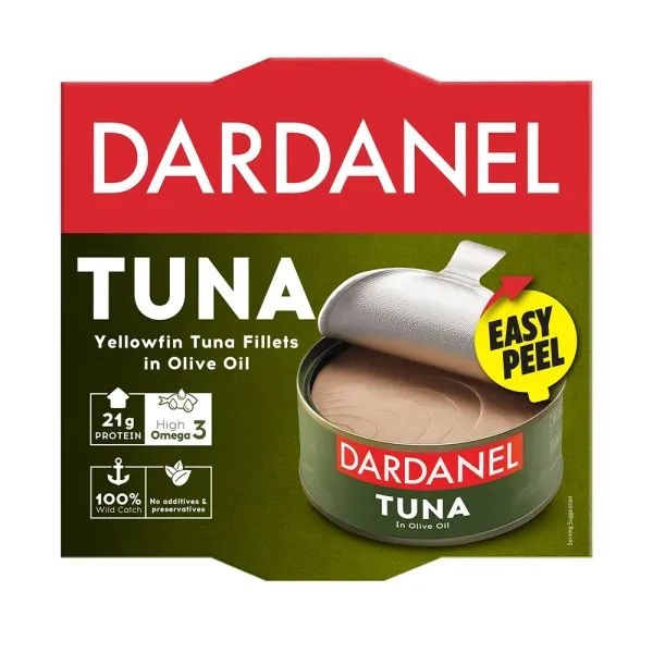 Dardanel Tuna Yellowfin Tuna Fillets in Olive Oil