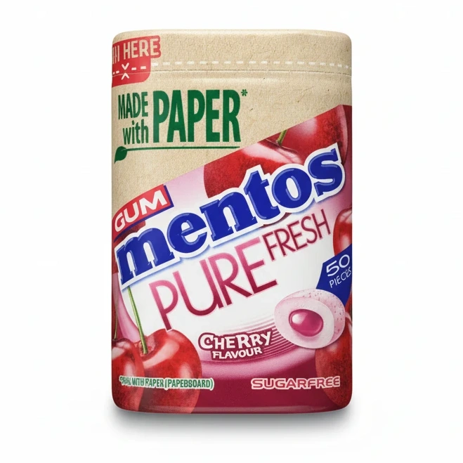 Mentos Pure Fresh Cherry Gum