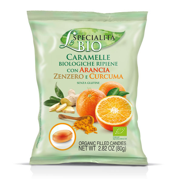 Le Specialita Bio Organic Orange, Ginger & Turmeric Sweets