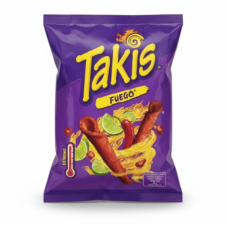 Takis Fuego Spicy Lime Snacks