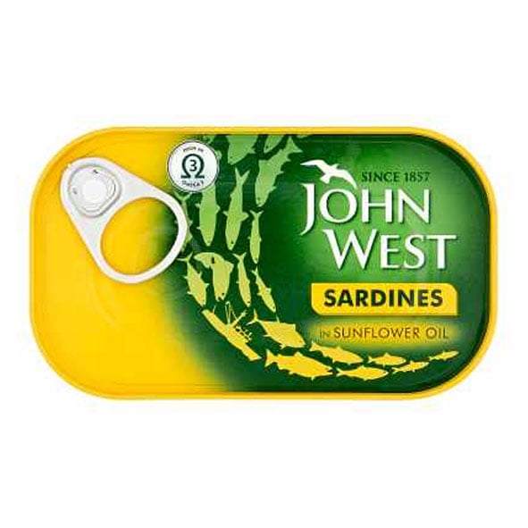 John West Sardines In Sunflower Oil