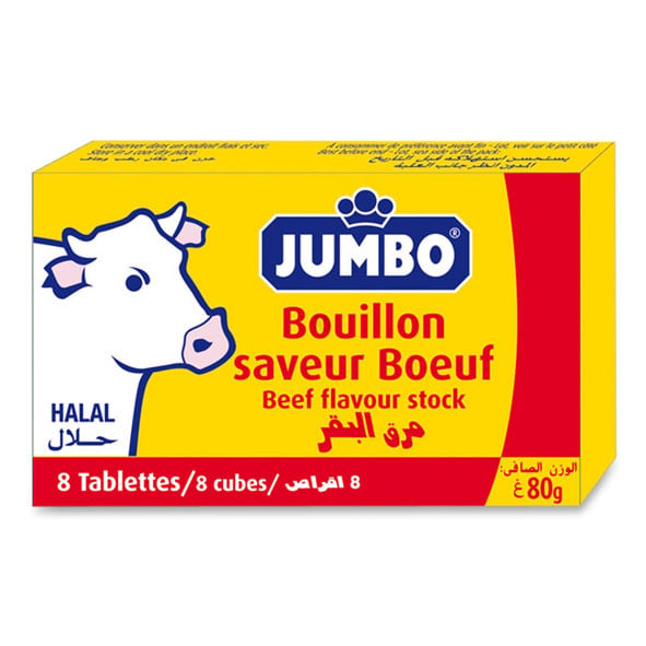 Jumbo Bouillon Saveur Boeuf 8T