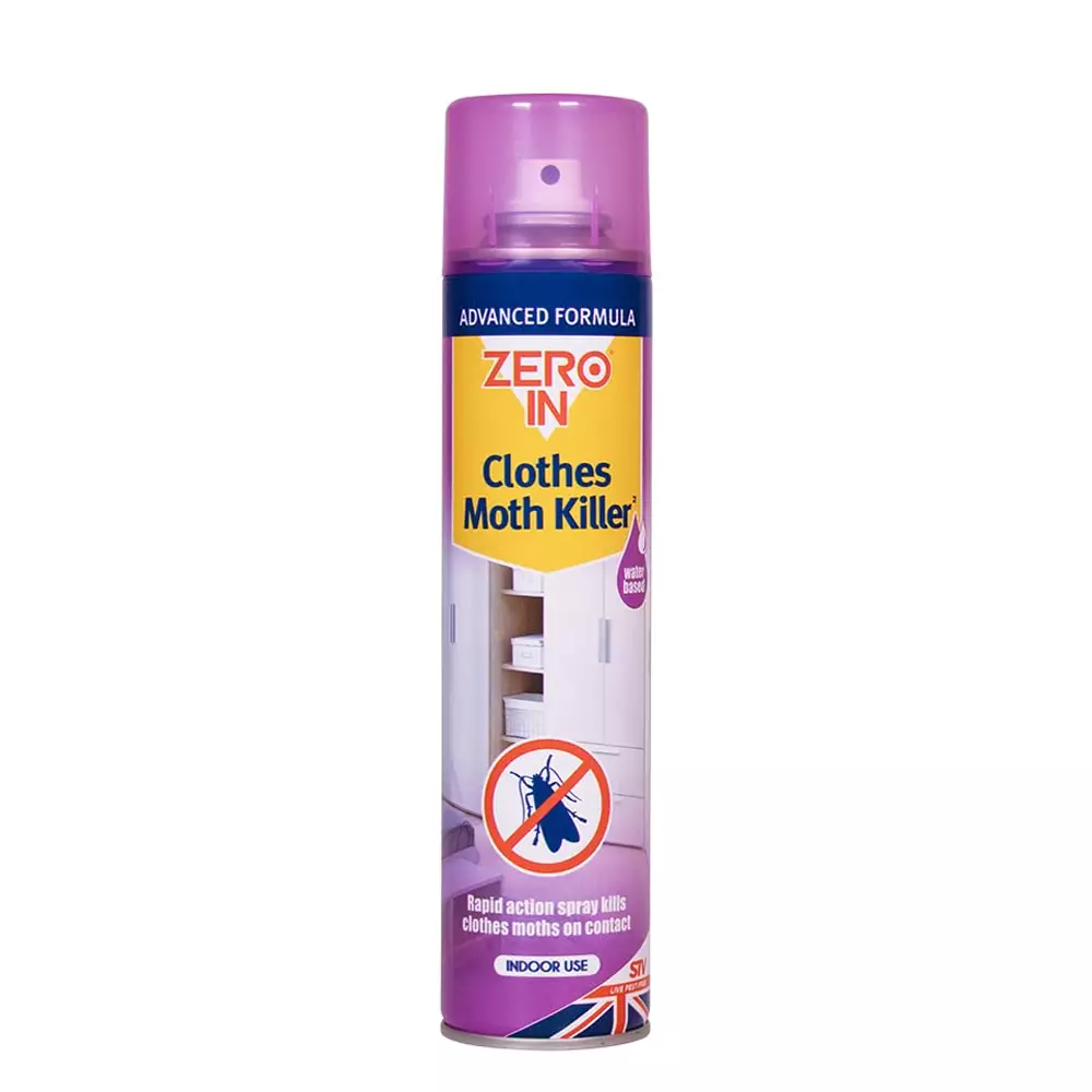 Zero In Clothes Moth Killer