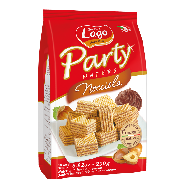 Gastone Lago Party Nocciola Wafers
