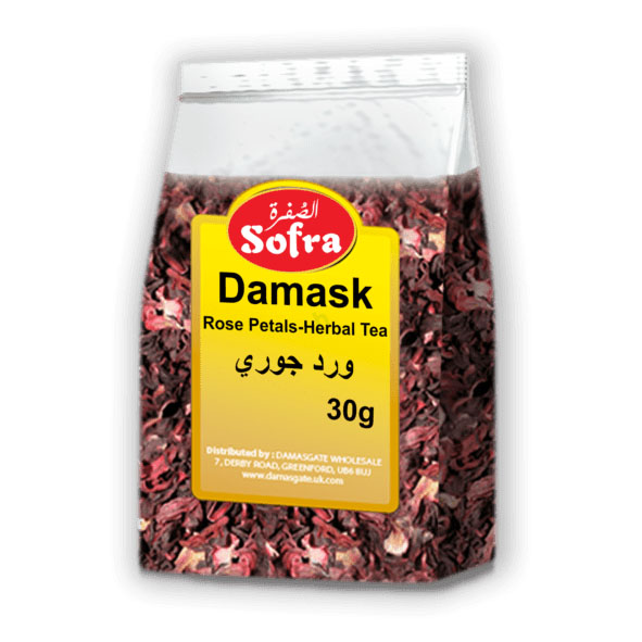Sofra Rose Petals Damask