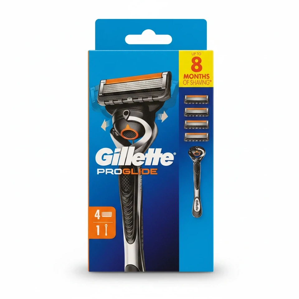 Gillette ProGlide Razor with 4 Blades