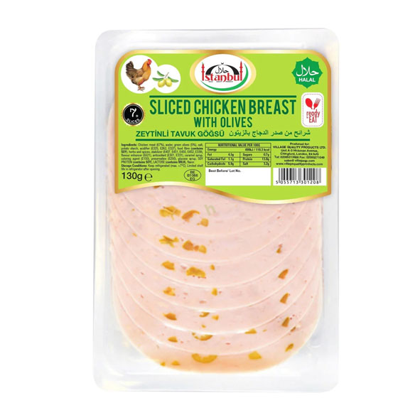 Istanbul Sliced Chicken Breast With Olives