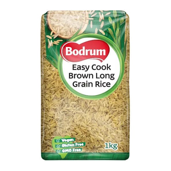 Bodrum Easy Cook Brown Long Grain Rice