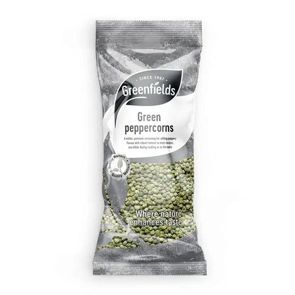 Greenfields Green Peppercorns