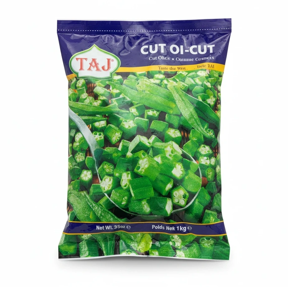 Taj Cut Okra Frozen
