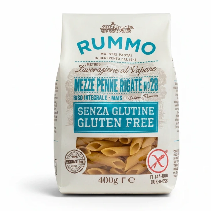Rummo Mezze Penne Rigate Gluten Free Pasta