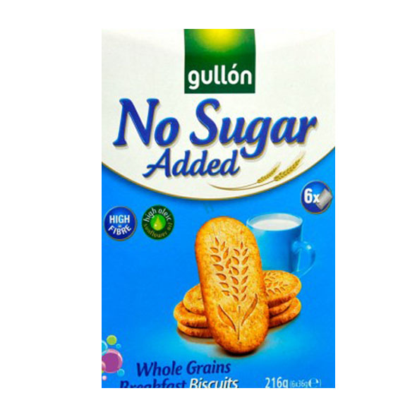 Gullon No Added Sugar Whole Grain Breakfast Biscuits