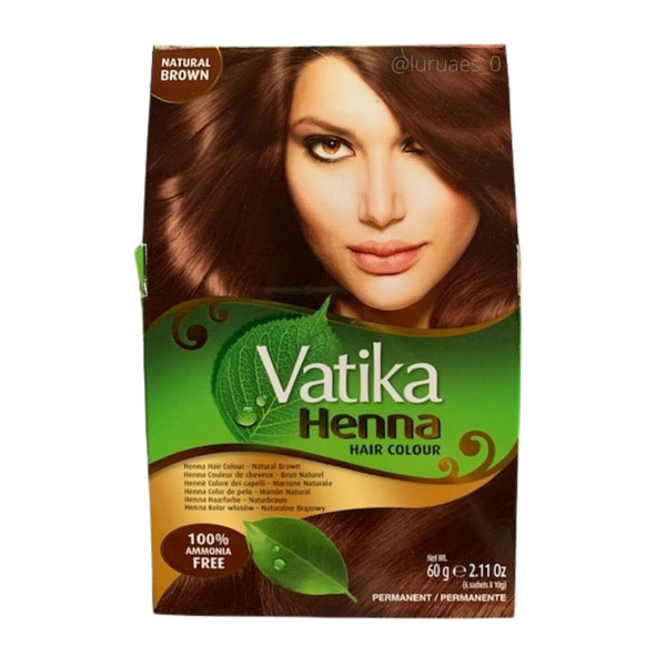 Vatika Henna Natural Hair Colour Natural Brown