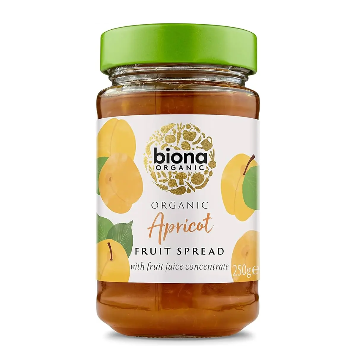 Biona Organic Apricot Fruit Spread With Fruit Juice Concentrate